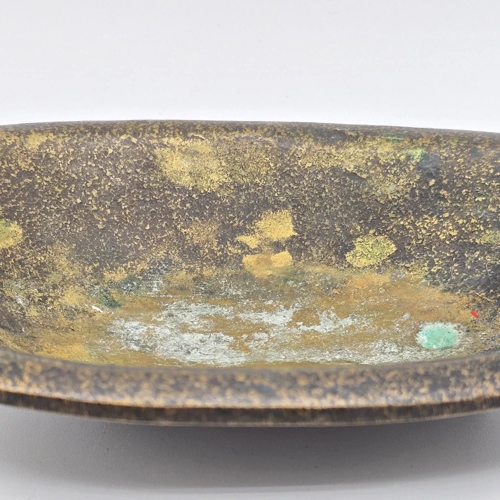 Vintage Soap‎ Dish Bathtub Tub Brass San Pacific International Soap Holder 6